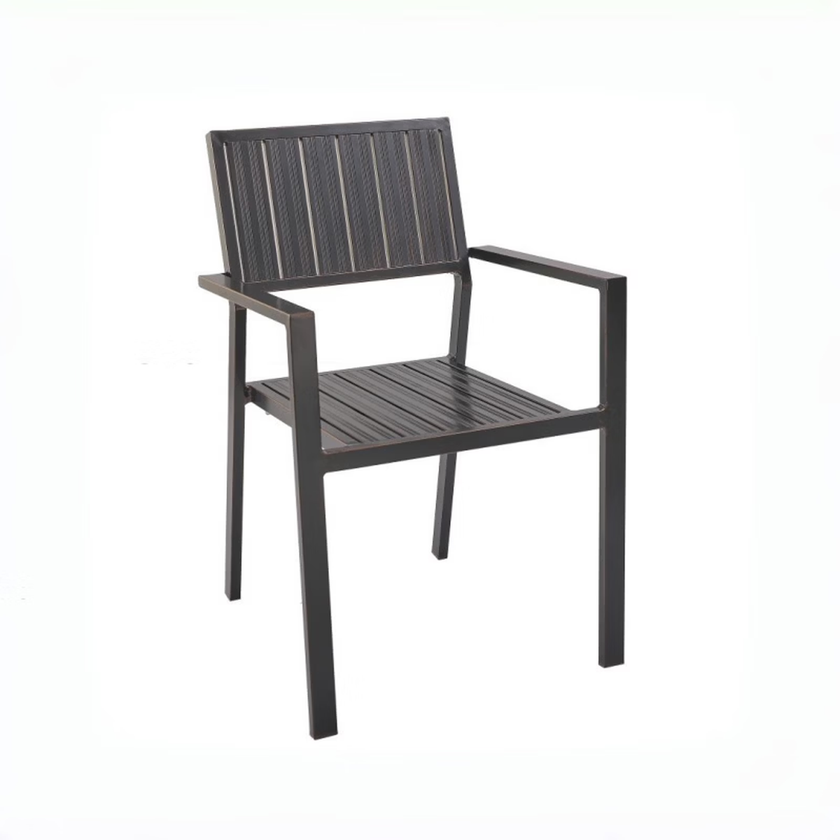 Youle field, outdoor cast aluminum tables and chairs, outdoor courtyard garden wrought iron balcony dining table, backrest rotating chair