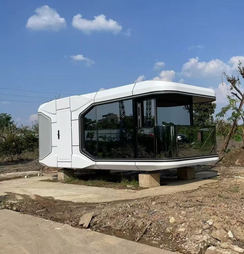Youlechang Space Capsule Apple Capsule Movable House Outdoor Tea Room Removable Scenic Area Shopping Mall Camping Cultural Tourism Hotel House