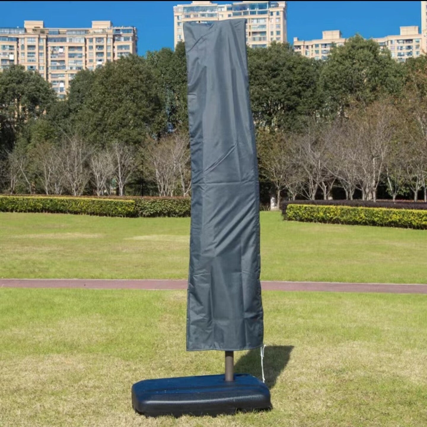 Youlechang outdoor parasol cover, protective cover, banana umbrella, middle column umbrella, Roman umbrella cover, sunshade, sunscreen, rainproof and dust cover.