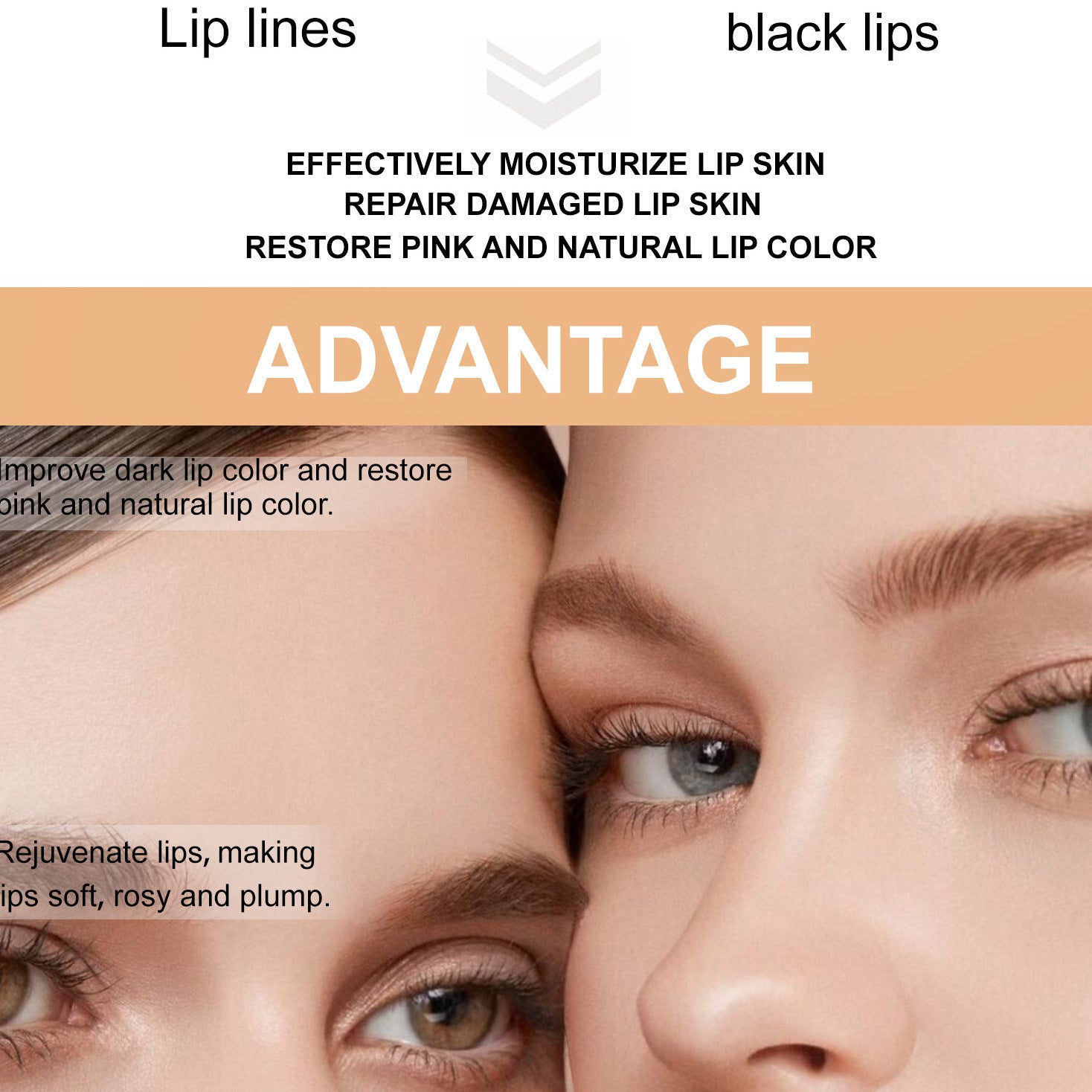 Turmeric Lip Balm Lip Moisturizing Moisturizing Fading Lip Lines Hydrating Brightening Lip Protection Turmeric Lip Balm