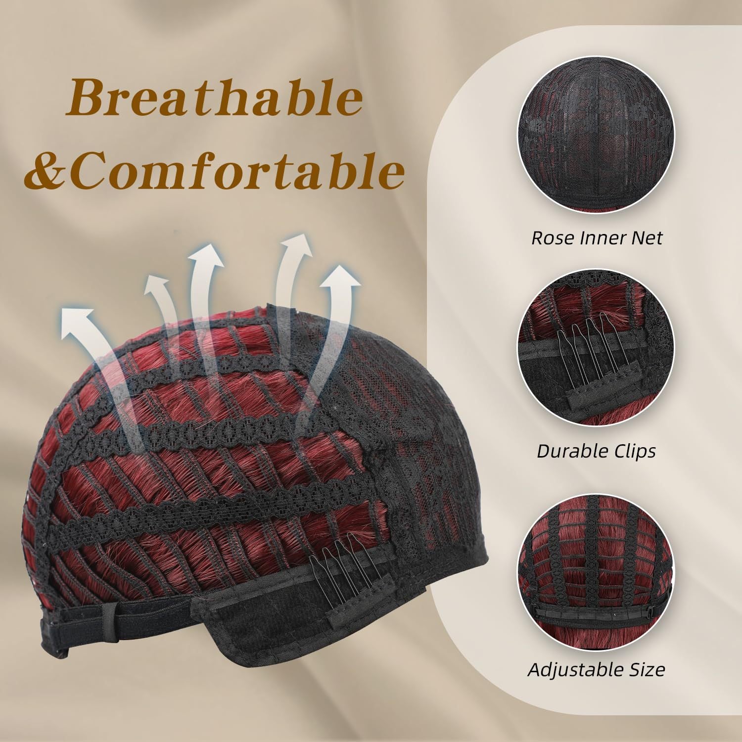 European and American wig women Qi bangs BOBO water ripple short curly hair headgear chemical fiber high temperature silk mechanism headgear wigs
