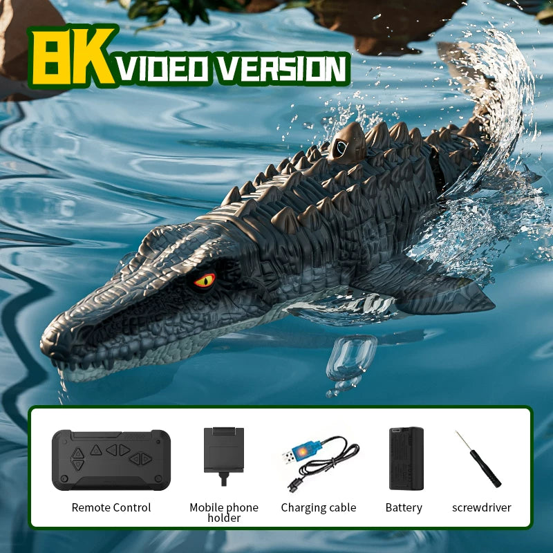 Remote control toy boat submarine simulation animal children's play toy remote control boat submarine