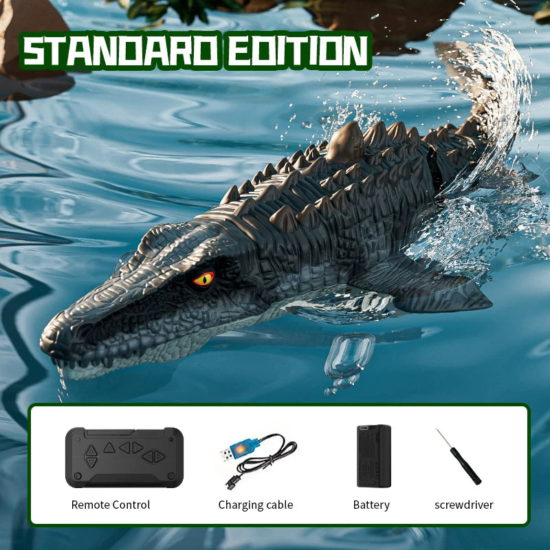 Remote control toy boat submarine simulation animal children's play toy remote control boat submarine
