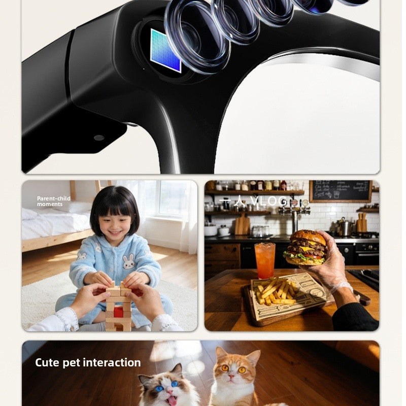 High-end AI smart glasses, real-time translation of video calls, glasses live broadcast glasses, full voice control glasses, sunglasses, sunglasses.