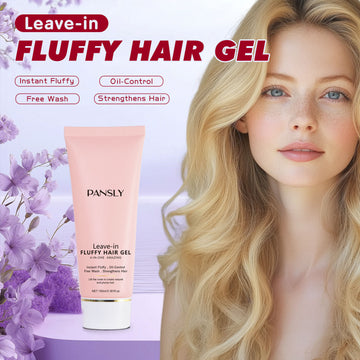 Cross-border PANSLY Dry Hair Leave-in Fluffy Gel (Pink Gold) 100ml HAIR GEL