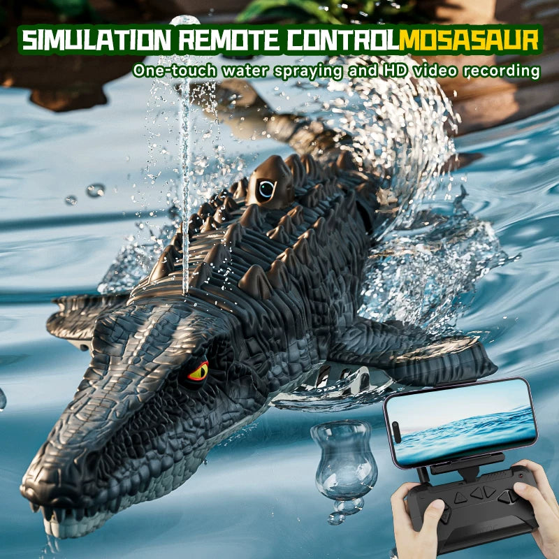 Remote control toy boat submarine simulation animal children's play toy remote control boat submarine