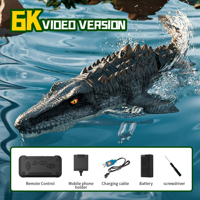 Remote control toy boat submarine simulation animal children's play toy remote control boat submarine