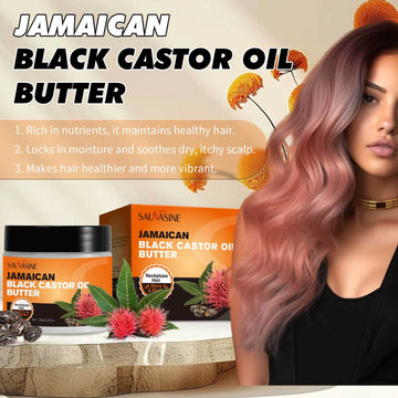 Jamaican Castor Oil Butter Hair Care Essential Oil Softening Nourishing Hair Care Series