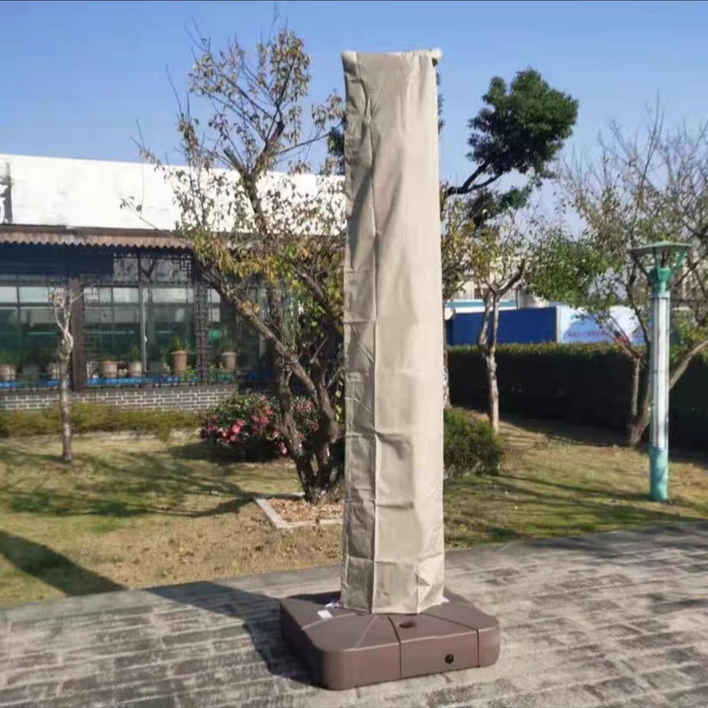 Youlechang outdoor parasol cover, protective cover, banana umbrella, middle column umbrella, Roman umbrella cover, sunshade, sunscreen, rainproof and dust cover.