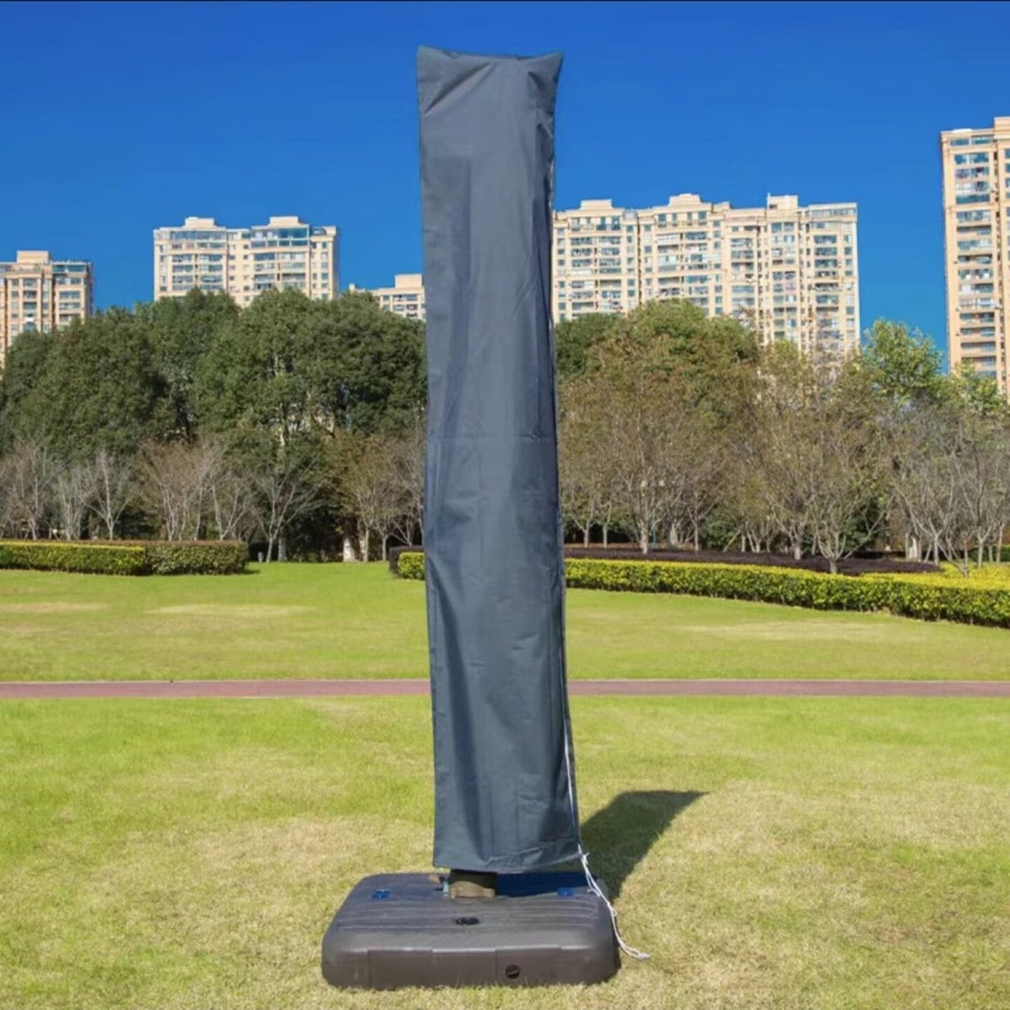 Youlechang outdoor parasol cover, protective cover, banana umbrella, middle column umbrella, Roman umbrella cover, sunshade, sunscreen, rainproof and dust cover.